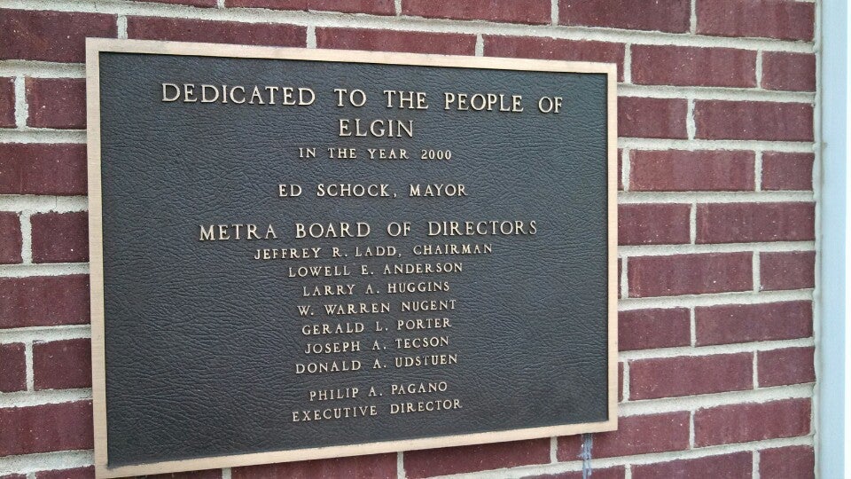 Big Timber Metra Station, 2025 Big Timber Rd, Elgin, IL, Train Stations