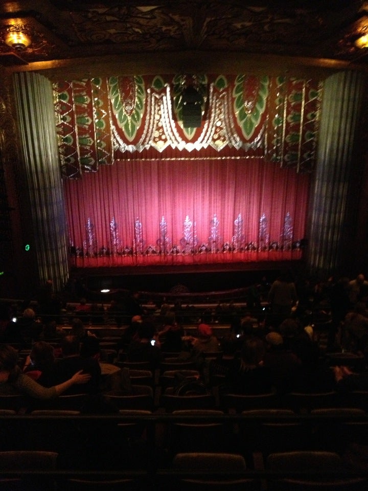 Paramount Theatre Oakland Seating View Matttroy