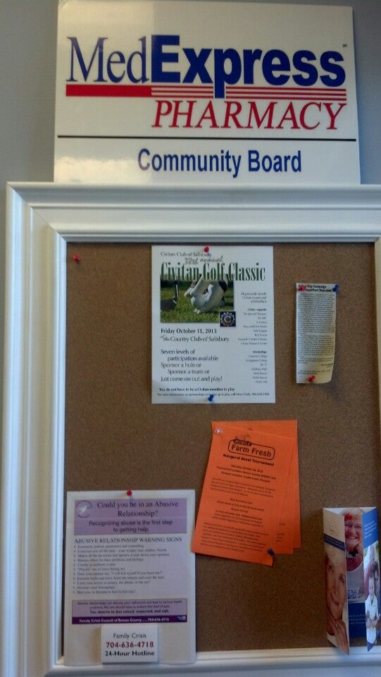 Medexpress, 1431 W Innes St, Salisbury, NC MapQuest