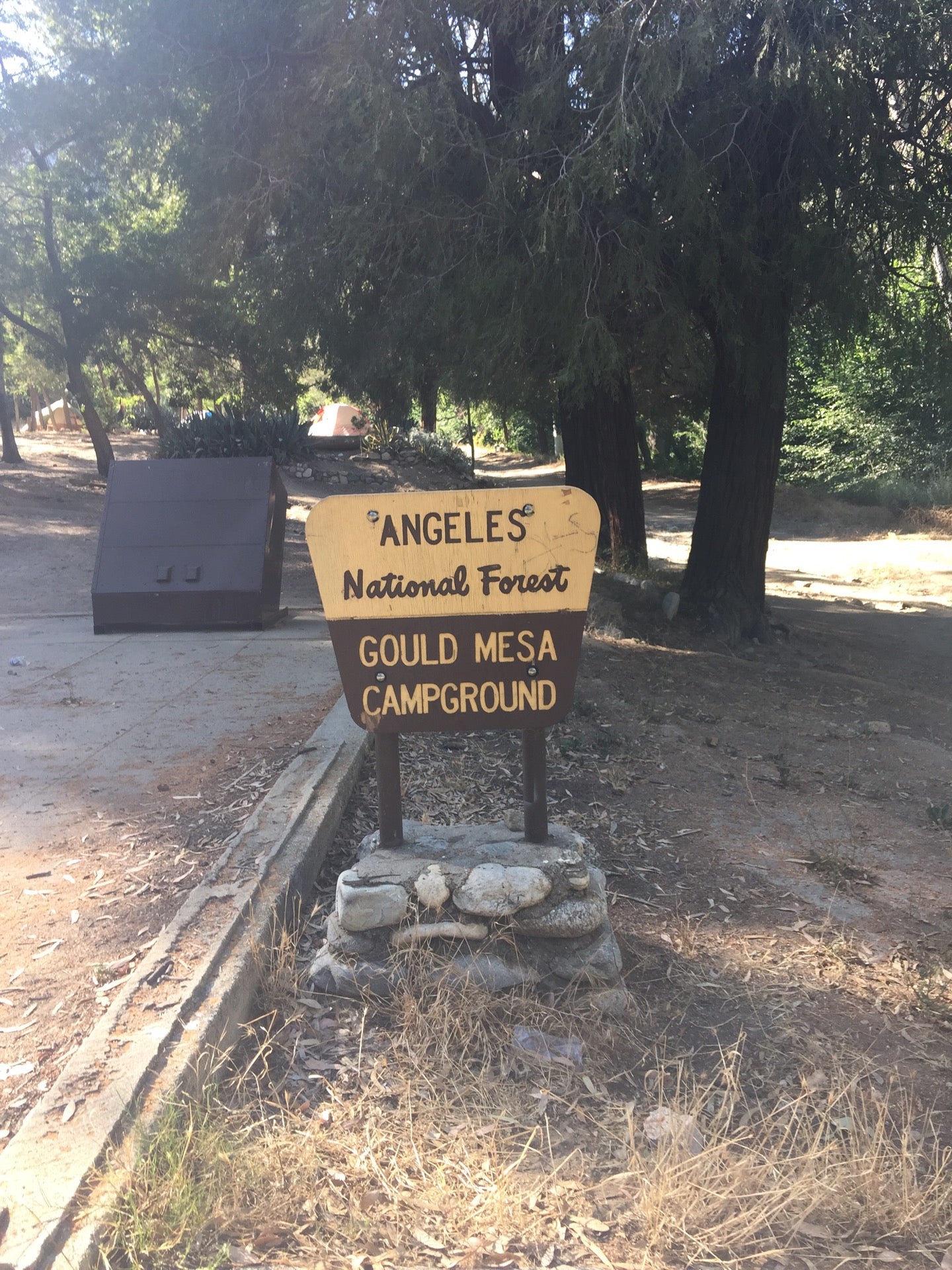 Gould shop mesa campground