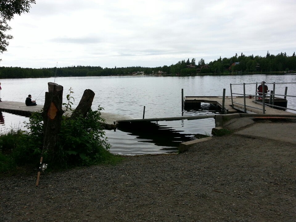 Sand Lake, Anchorage, AK, Lake MapQuest