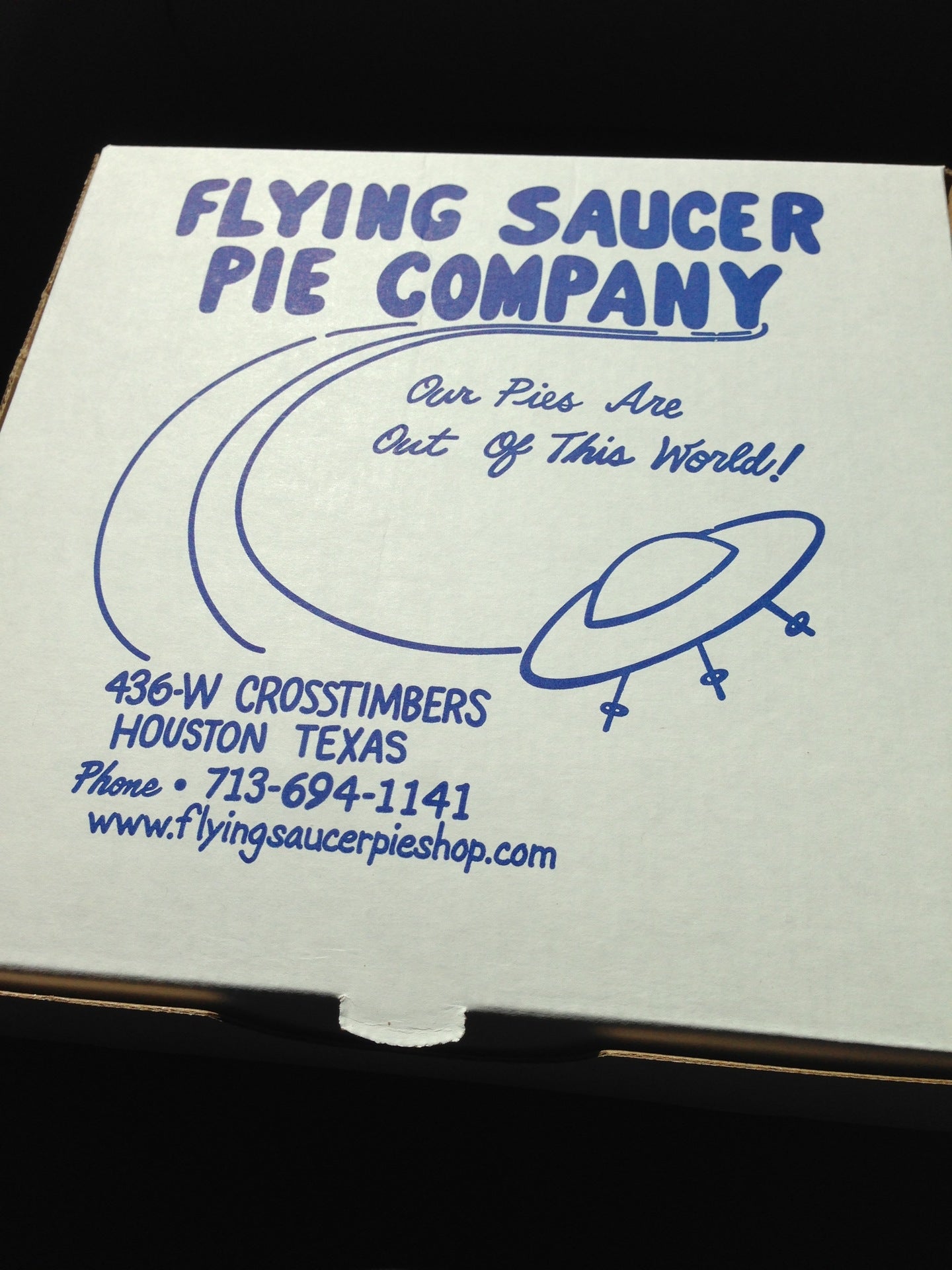 Flying Saucer Pie Company, 436 W Crosstimbers St, Houston, TX, Food