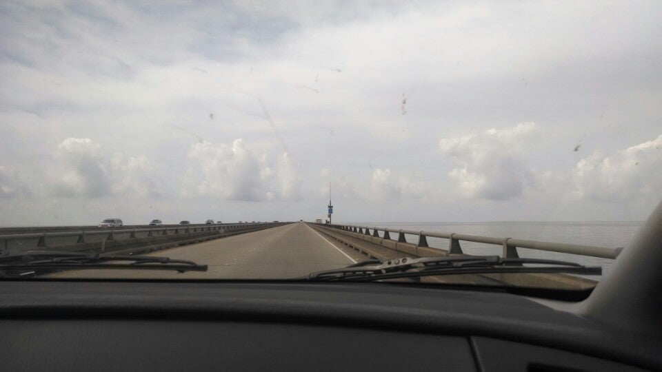 Lake Pontchartrain Causeway North Plaza, Mandeville, LA, Toll Bridges