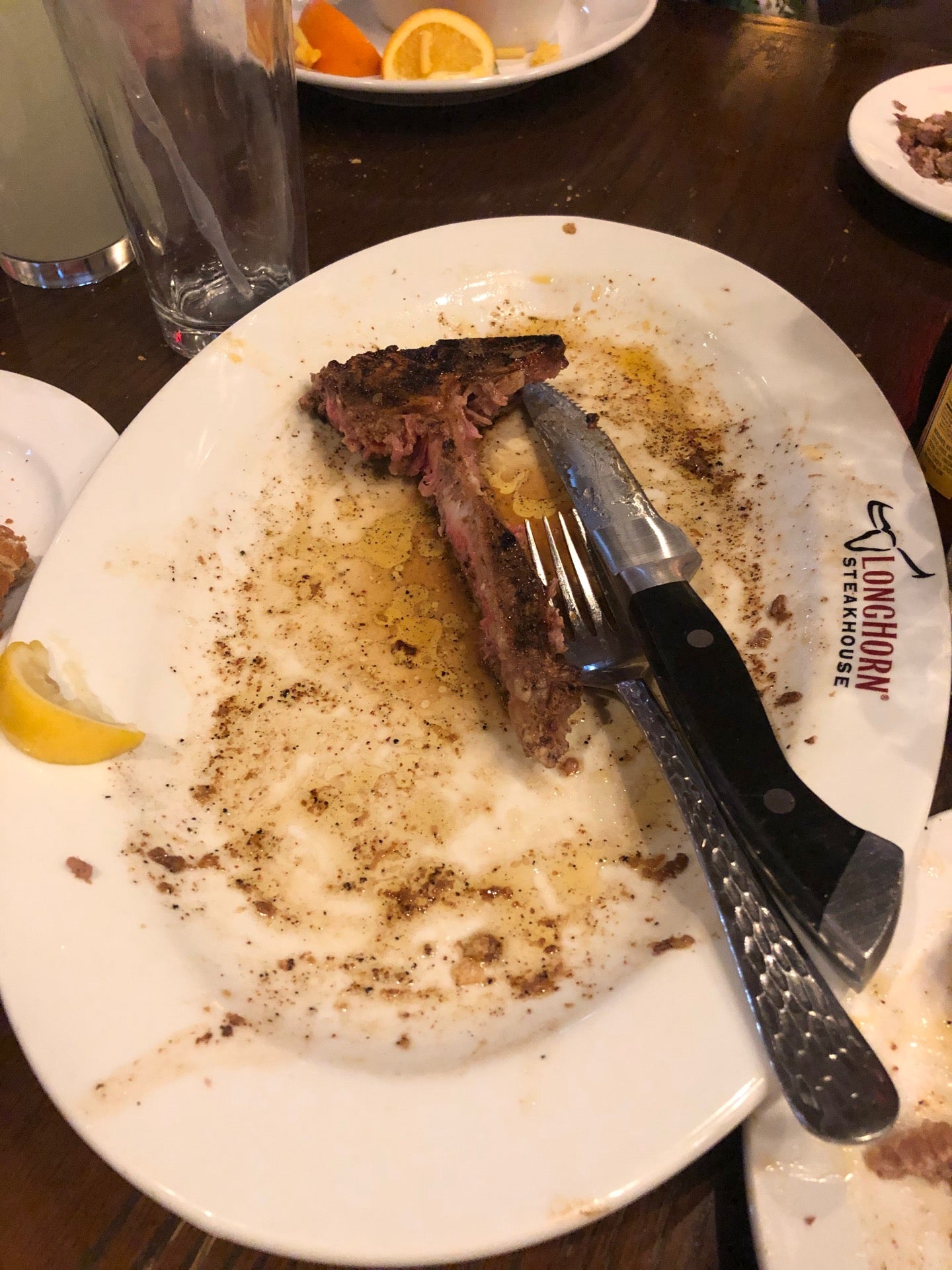 Longhorn Steakhouse Eating Knife 