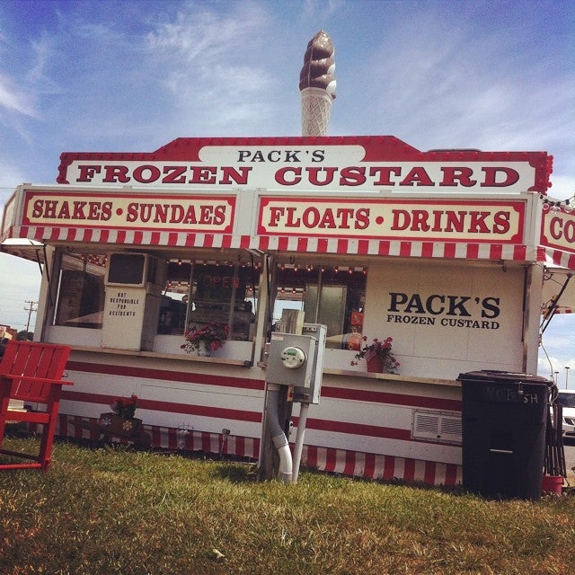 Pack's Frozen Custard CLOSED, 380 Fairfax Pike, Stephens City, VA