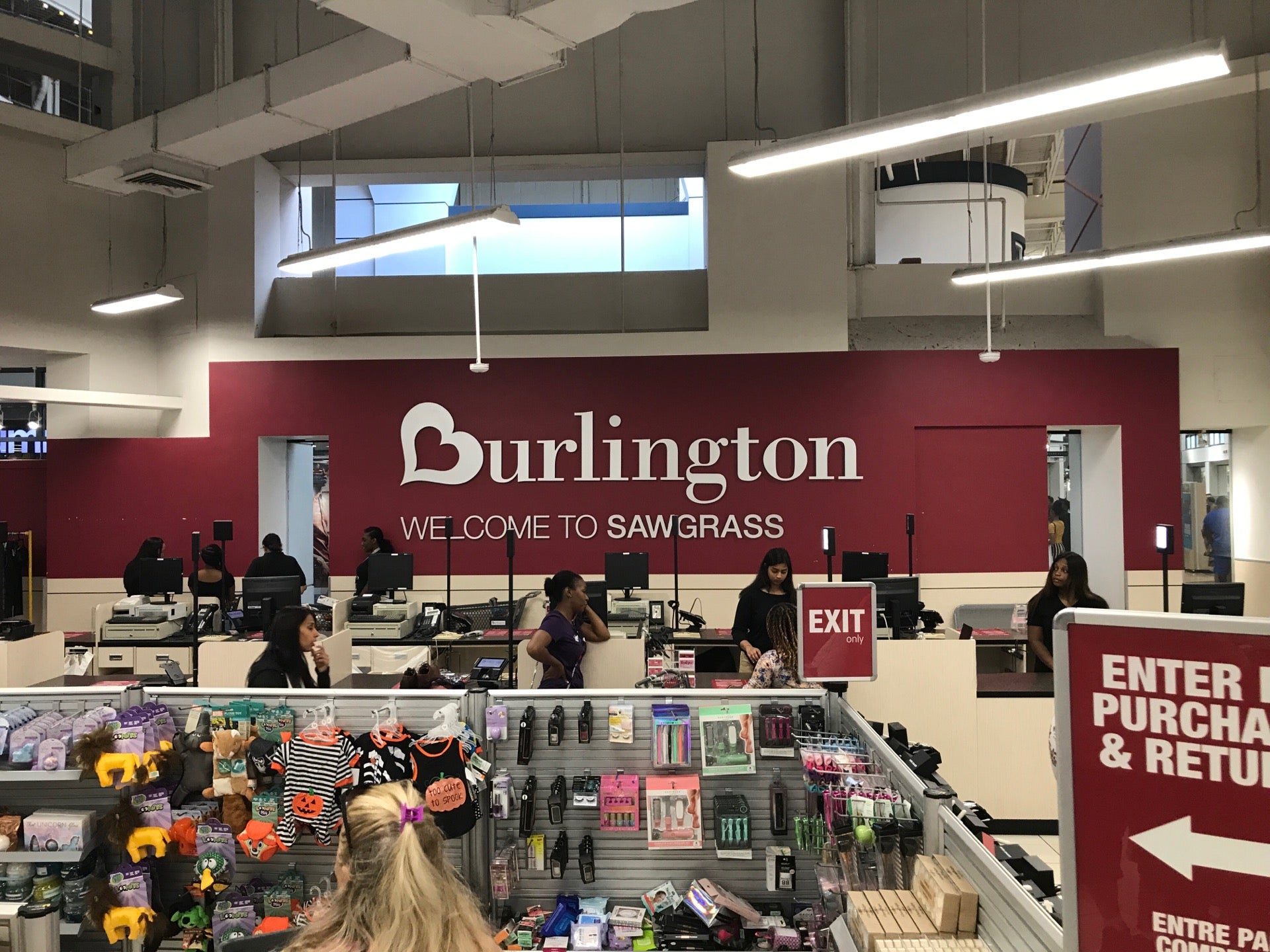 Burlington 2025 sawgrass hours