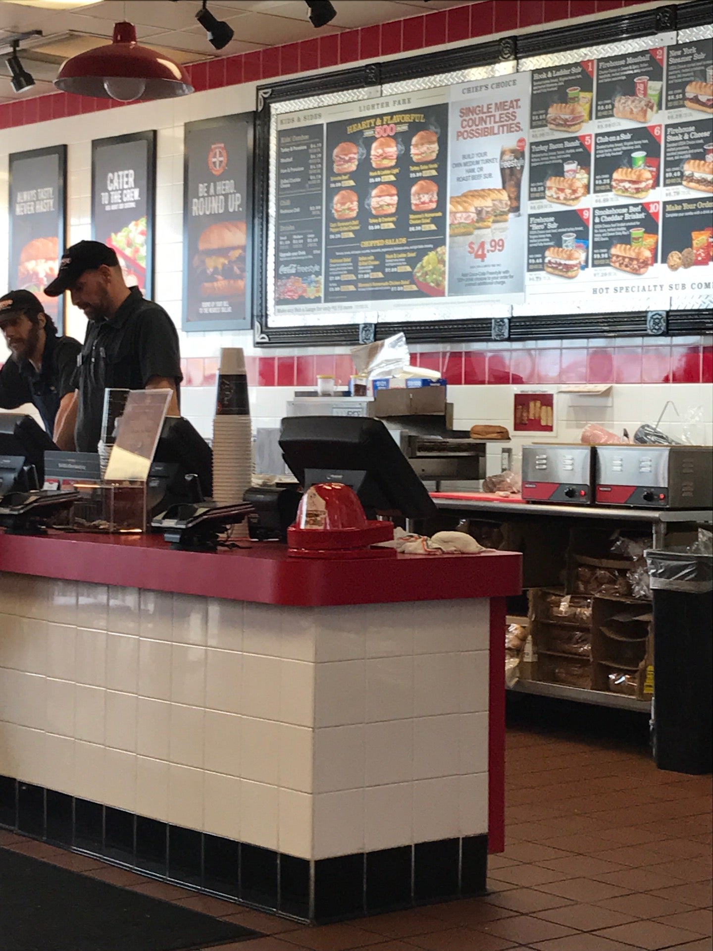 Firehouse Subs Van Drive, 907 Vann Dr, Jackson, TN, Sandwiches and