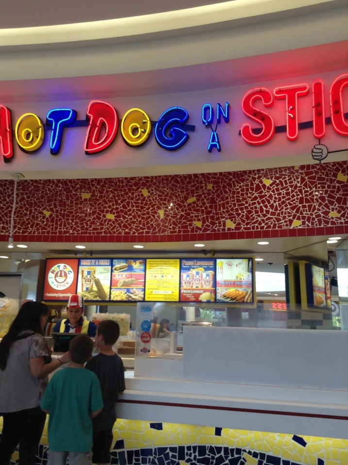 Hot Dog on a Stick, 2111 Westminster Mall, Westminster, CA, Hamburger