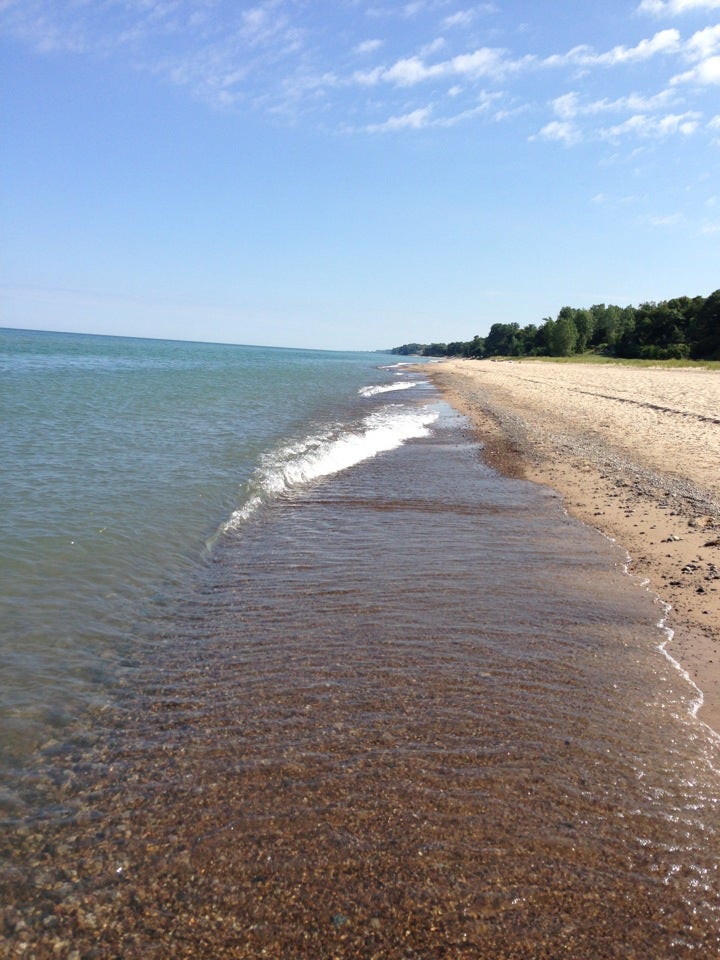 Grand Mere Beach, Grand Mere Rd, Lincoln Twp, MI - MapQuest