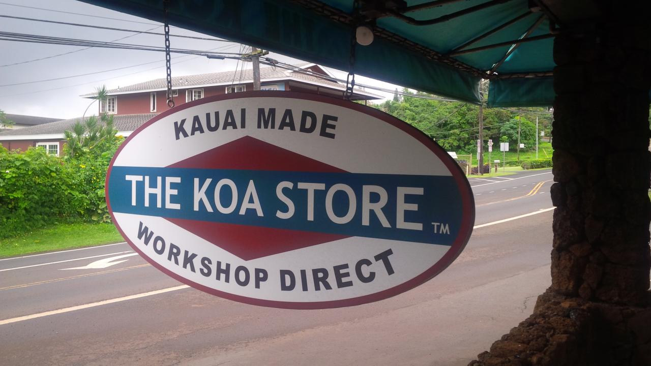 Koa Store, 33601 Kuhio Hwy, Lihue, HI, Gift Shops MapQuest