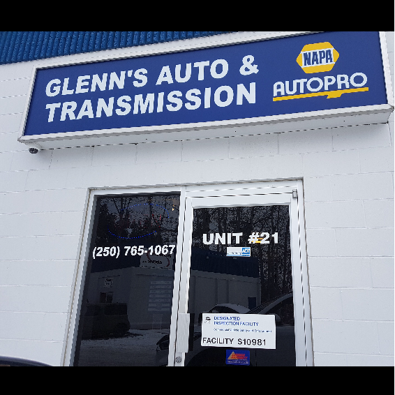 Glenn's Automotive Repair, 2670 Enterprise Way, 21, Kelowna, BC