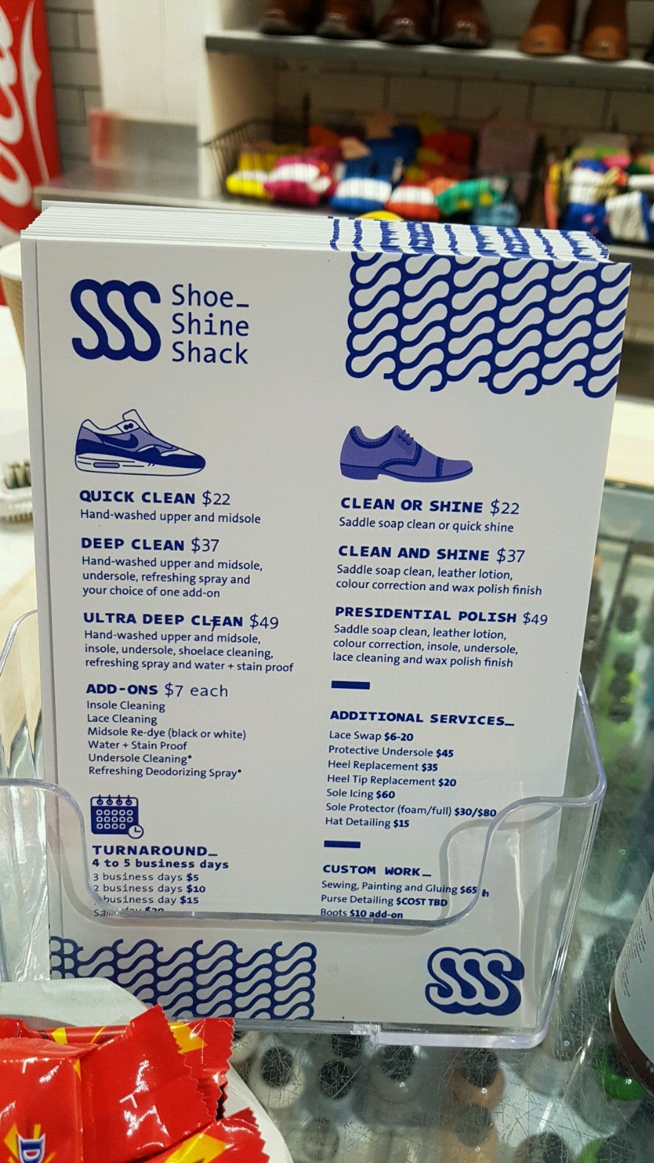 Shoe on sale shine shack