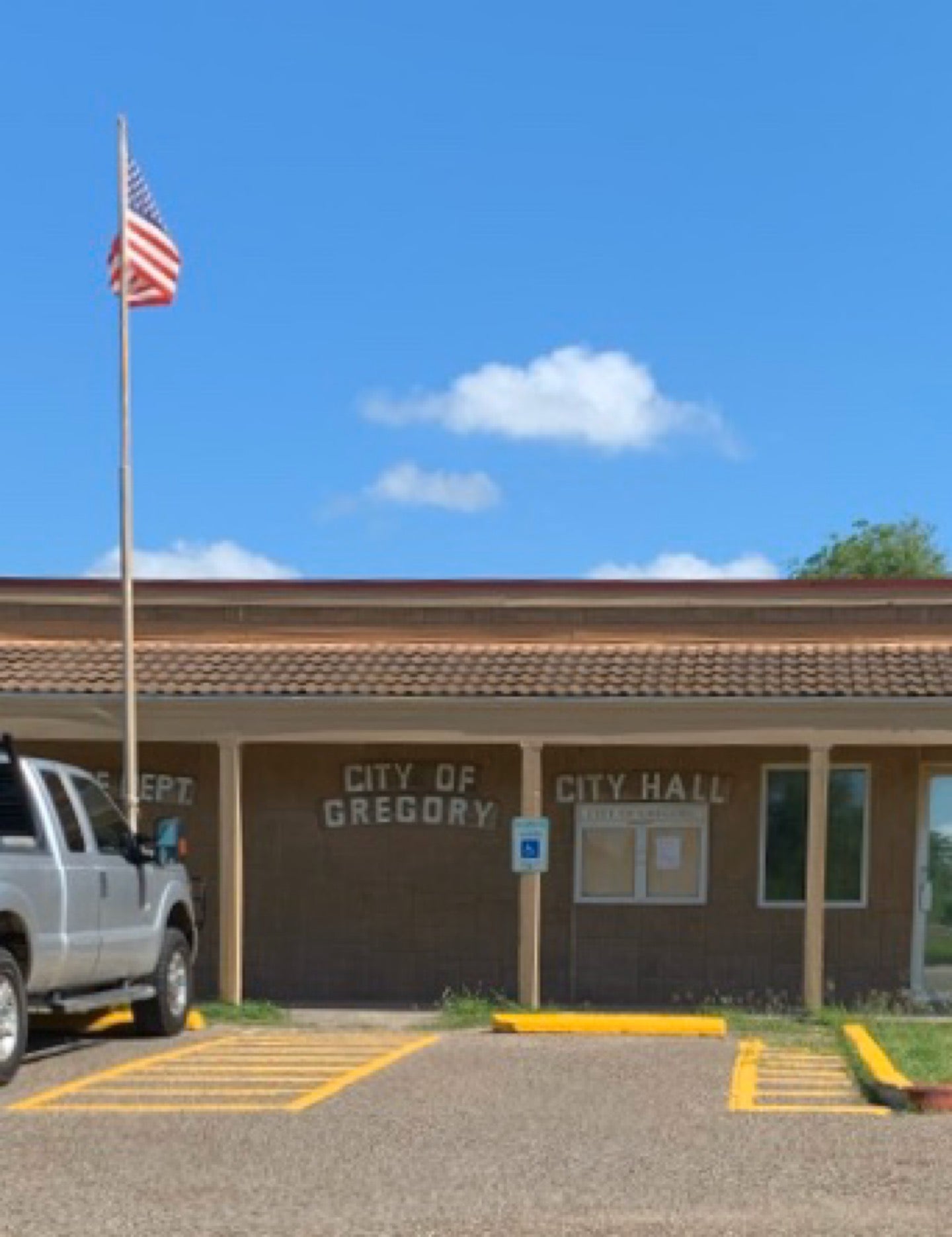 City Hall, 310 Ayers St, Gregory, TX MapQuest