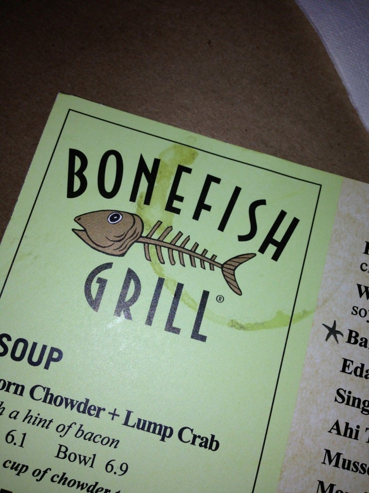 Bonefish Grill, 696 Baltimore Pike, J, Bel Air, MD, Seafood MapQuest