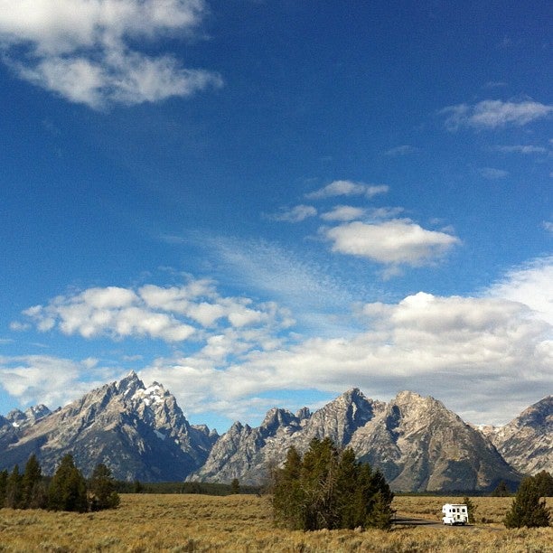 Grand Teton National Park-Granite Canyon Entrance, Moose-Wilson Rd ...