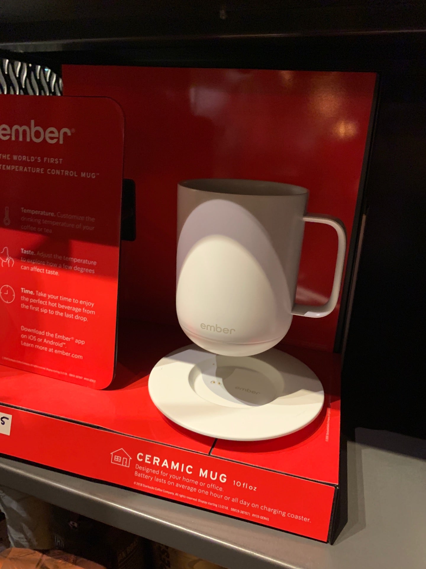 The World's First Temperature Control Ceramic Mug