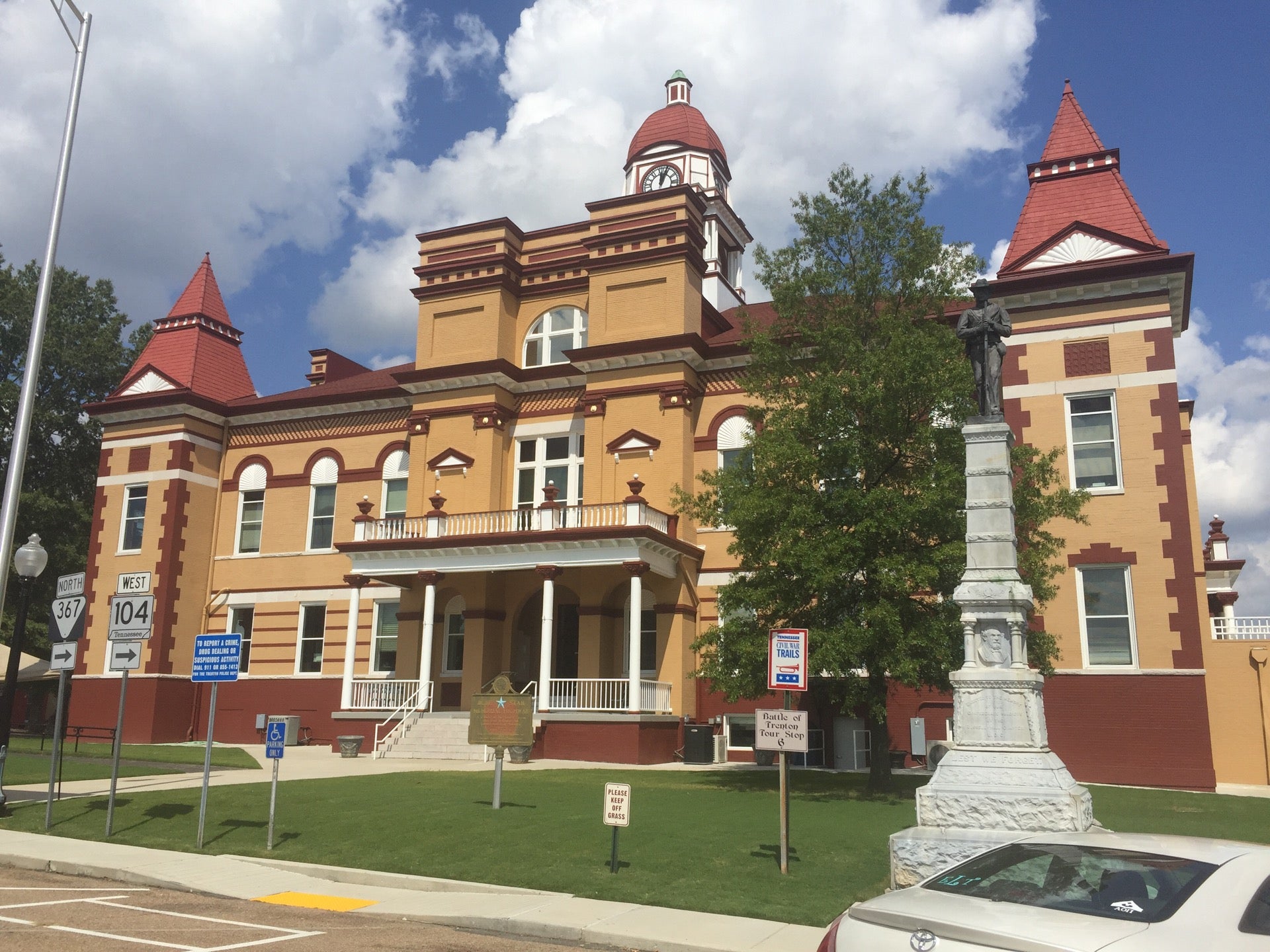 Gibson County Memorial Library 303 S High St Trenton TN MapQuest