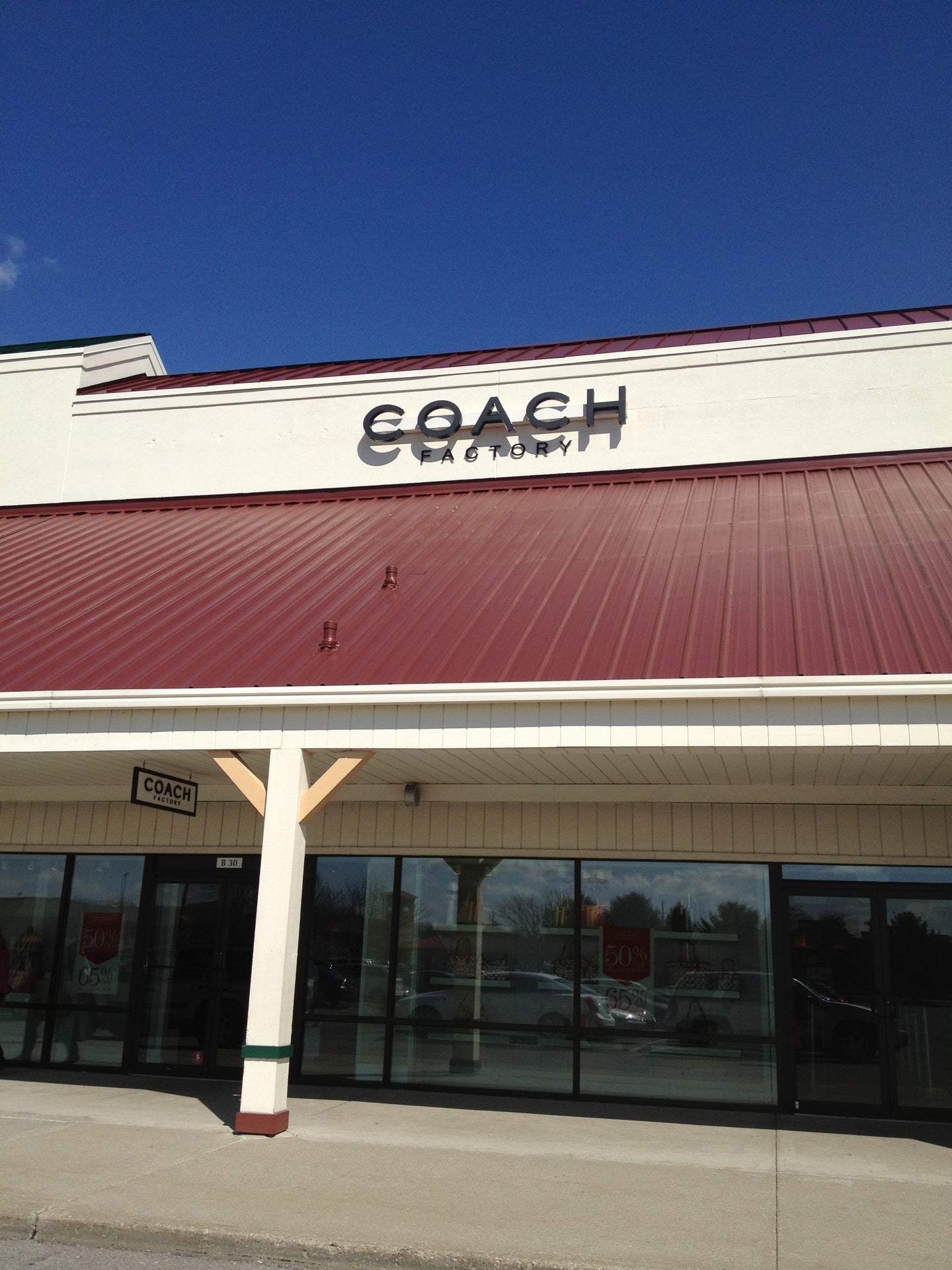Coach Outlet, 11811 N Executive Dr, Spc B-030, Edinburgh, IN, Leather Goods  - MapQuest