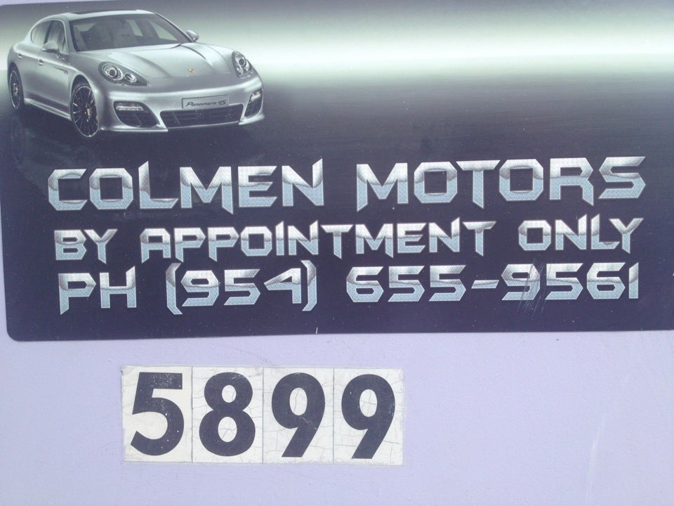 Colmen Motors of Hollywood Florida, 5899 Funston St, Hollywood, FL
