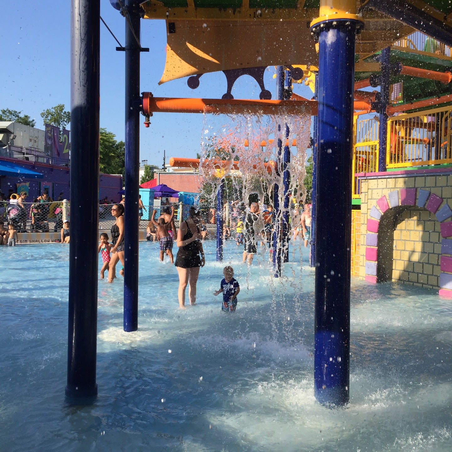 Sesame Place Counts Splash Castle, Sesame Place, Langhorne, PA, Water