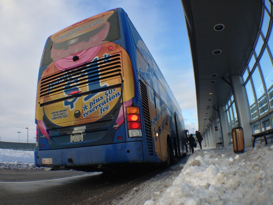 Megabus Bus Stop, Buffalo Airport, Cheektowaga, NY MapQuest