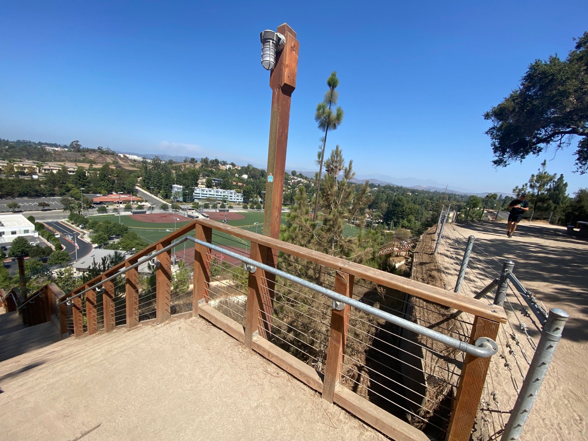 The Stairs at Hillcrest Park, Fullerton, CA, Trail MapQuest