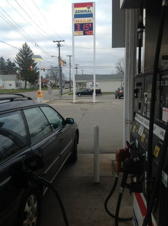Admiral Gas, 701 W Memorial Dr, Muncie, IN, Gas Stations MapQuest