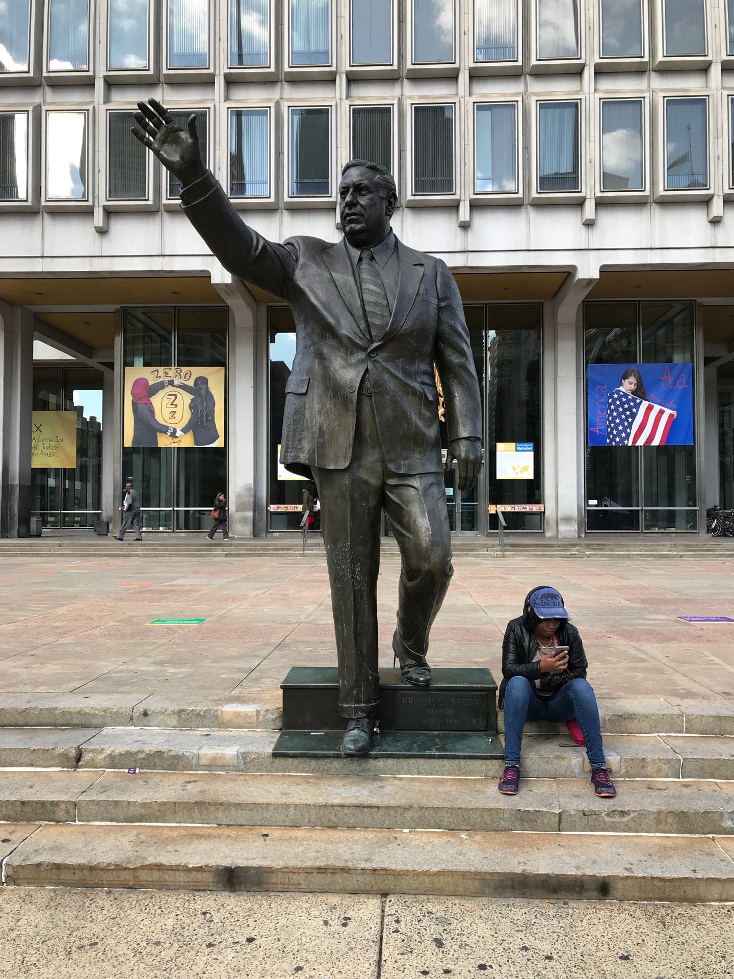 Frank L. Rizzo Monument, N 15th St, Philadelphia, PA, Entertainment