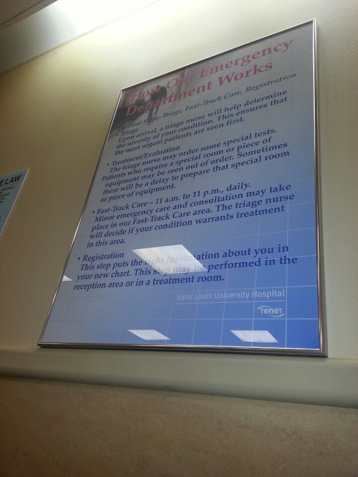 Saint Louis University Hospital Emergency Room & Trauma Center, 3635