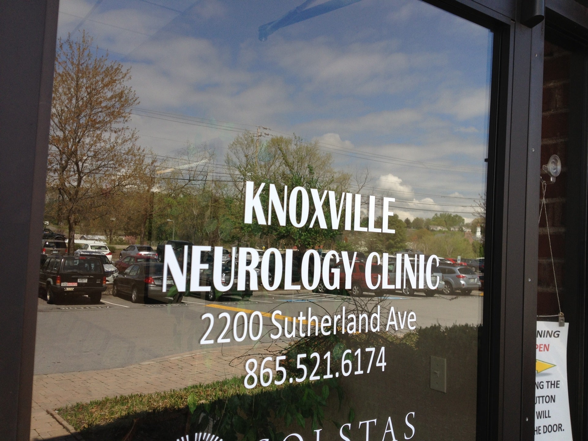U T Knoxville Neurology Clinic, 2200 Sutherland Ave, Knoxville, TN