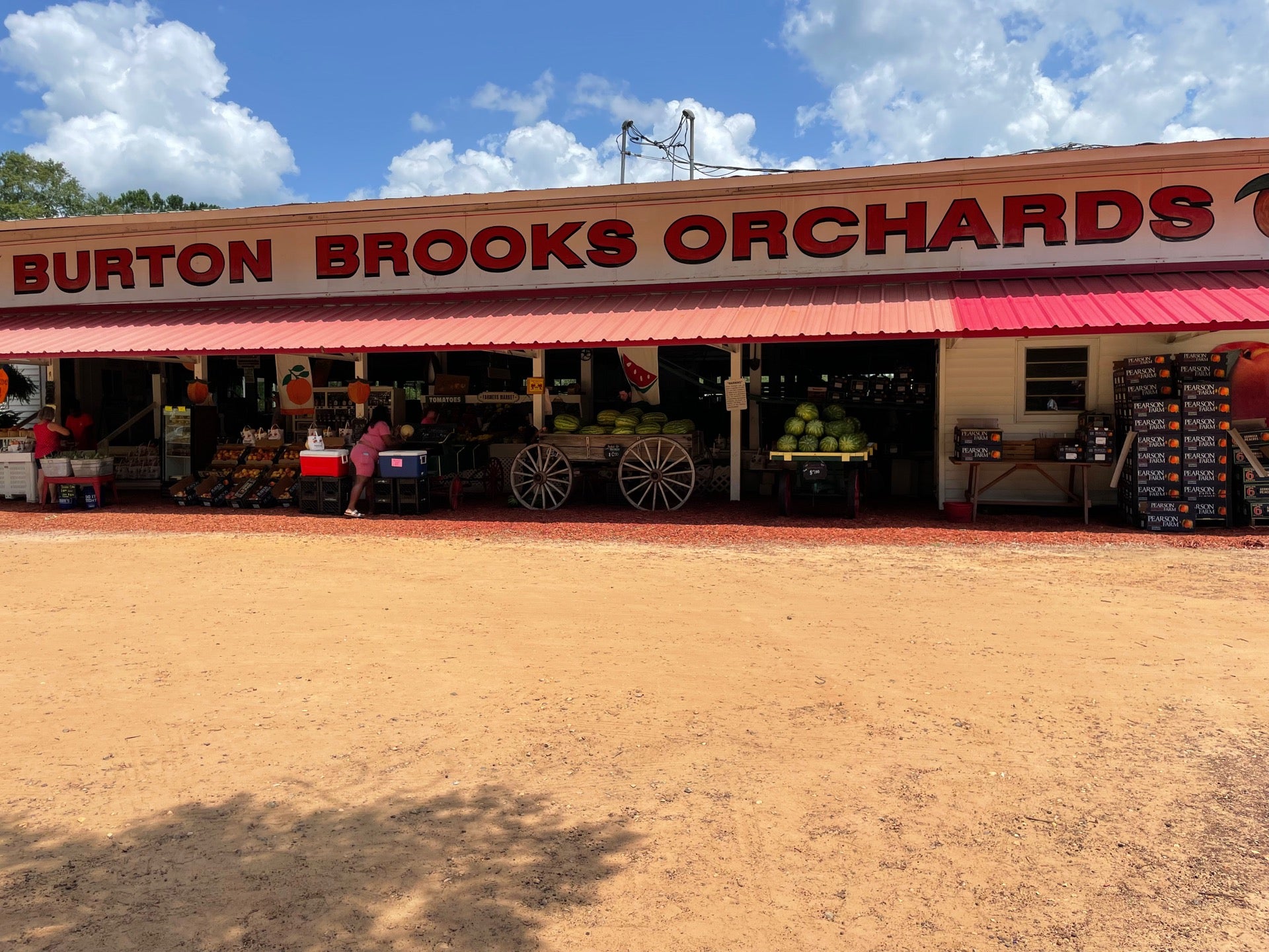 Burton Brooks Peach Orchard Adel Hwy Barney GA MapQuest