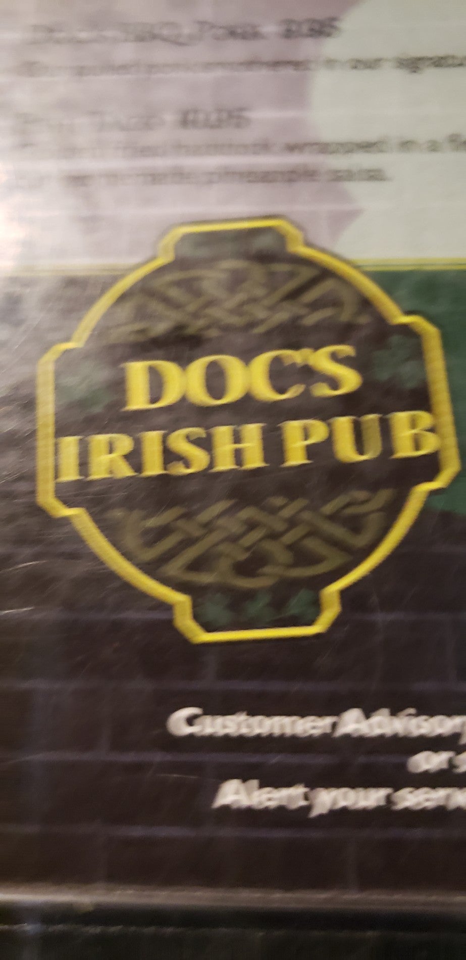 Doc's Irish Pub  Gilbertsville PA