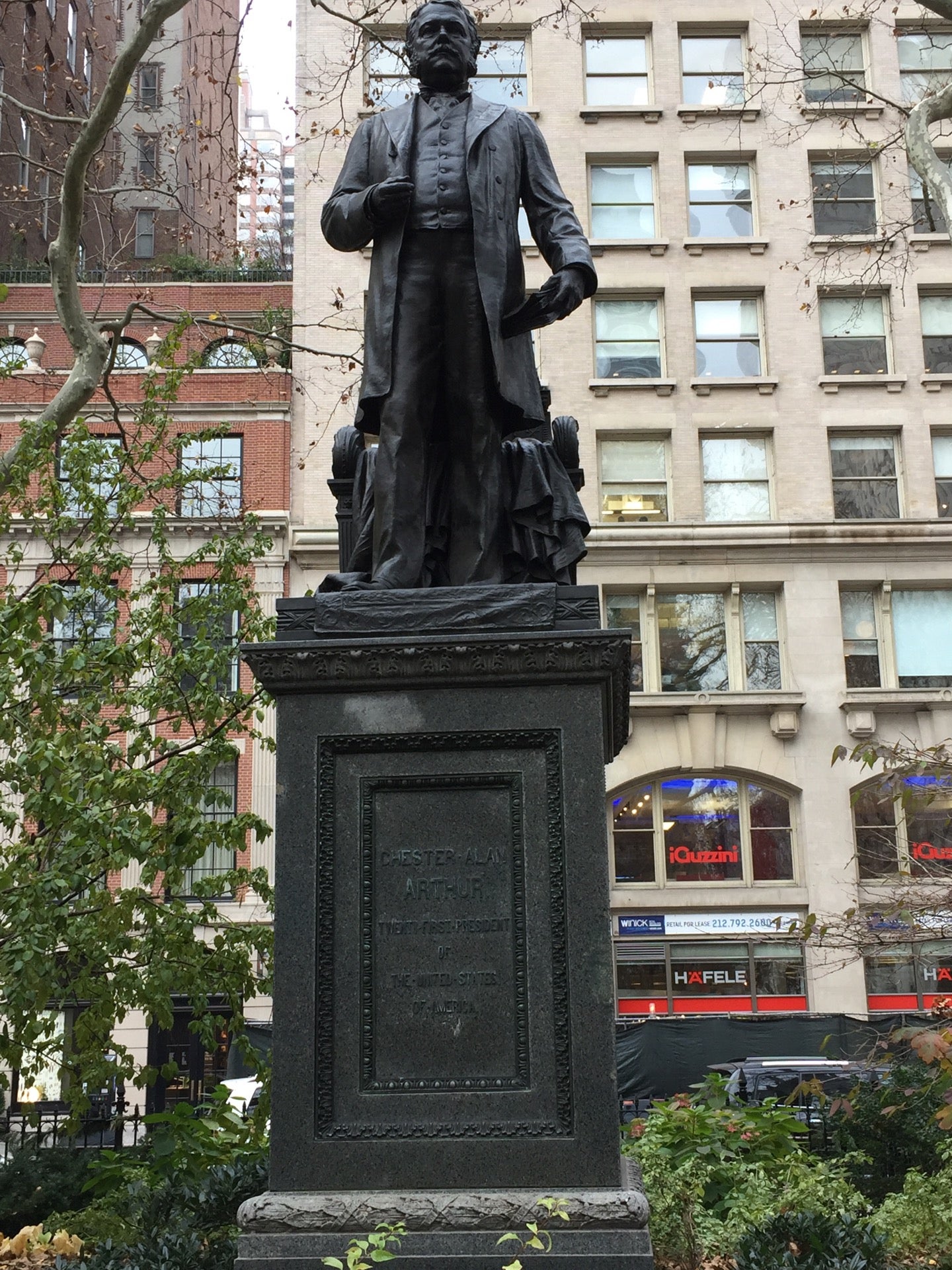 Chester A. Arthur Statue, 11 Madison Ave, New York, NY - MapQuest