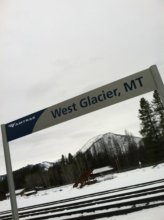 West Glacier National Park Amtrak Station, West Glacier, MT, Commuter Rail Stations MapQuest
