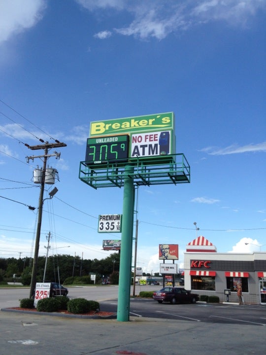 The Breakers At Florence Mall, Evans St, Florence, SC, Gas Stations