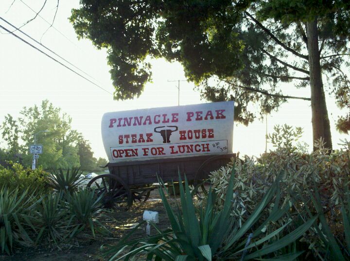 Pinnacle Peak Steakhouse, 269 W Foothill Blvd, San Dimas, CA, Eating