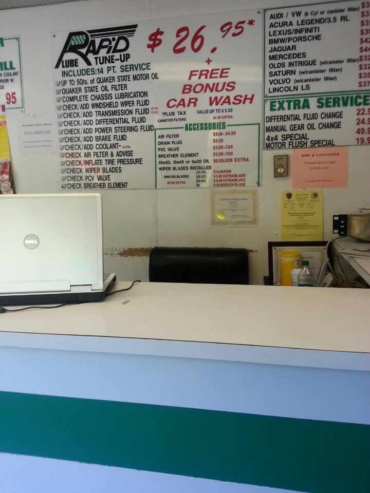 Rapid Lube, 395 Main Ave, Clifton, NJ MapQuest