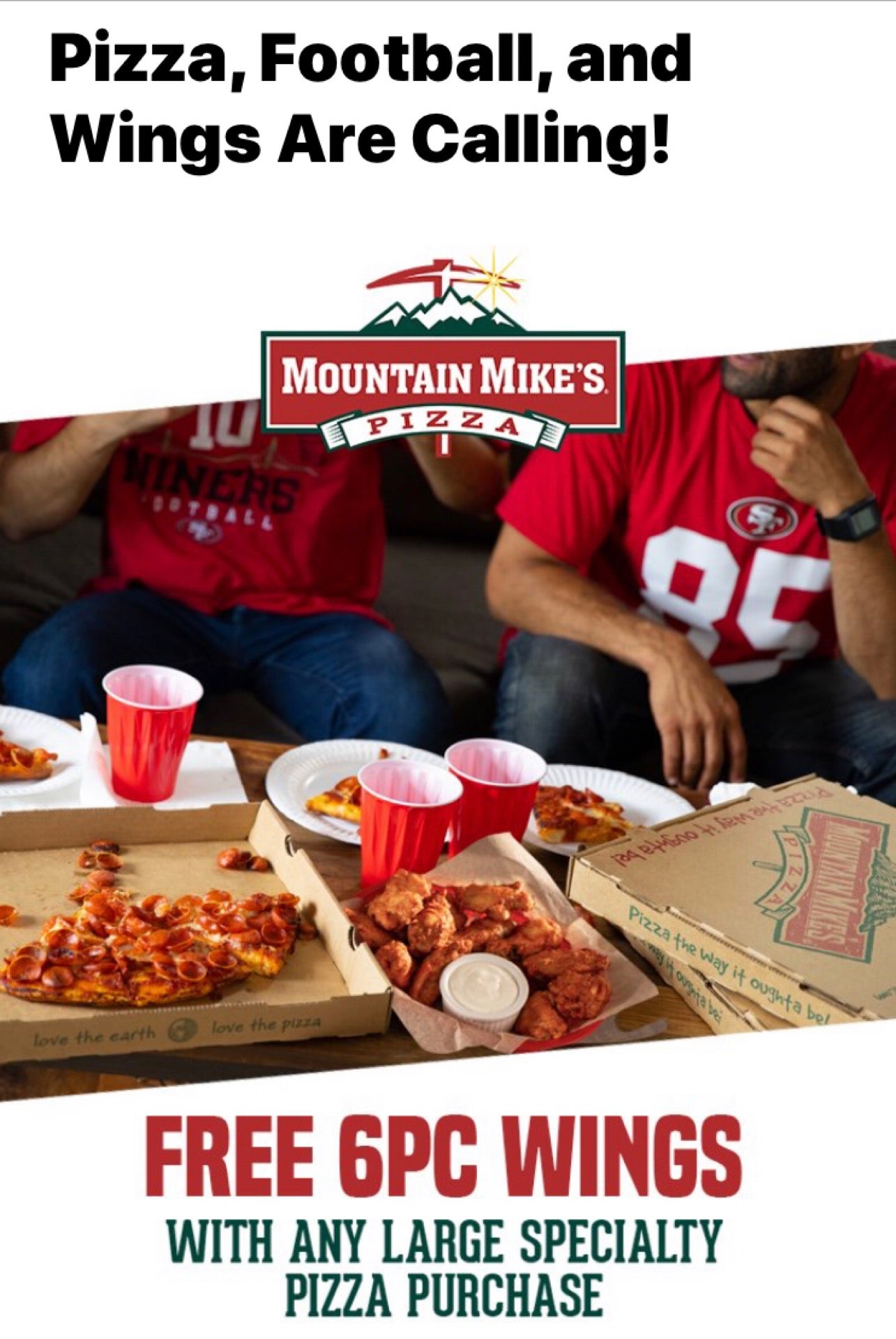 Football - Mountain Mike's Pizza