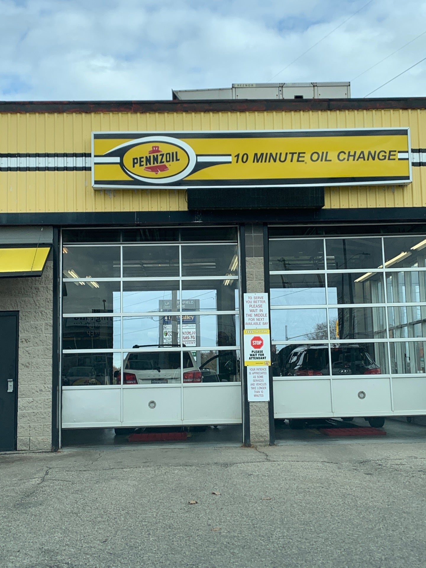 Pennzoil 10 shop minute oil change