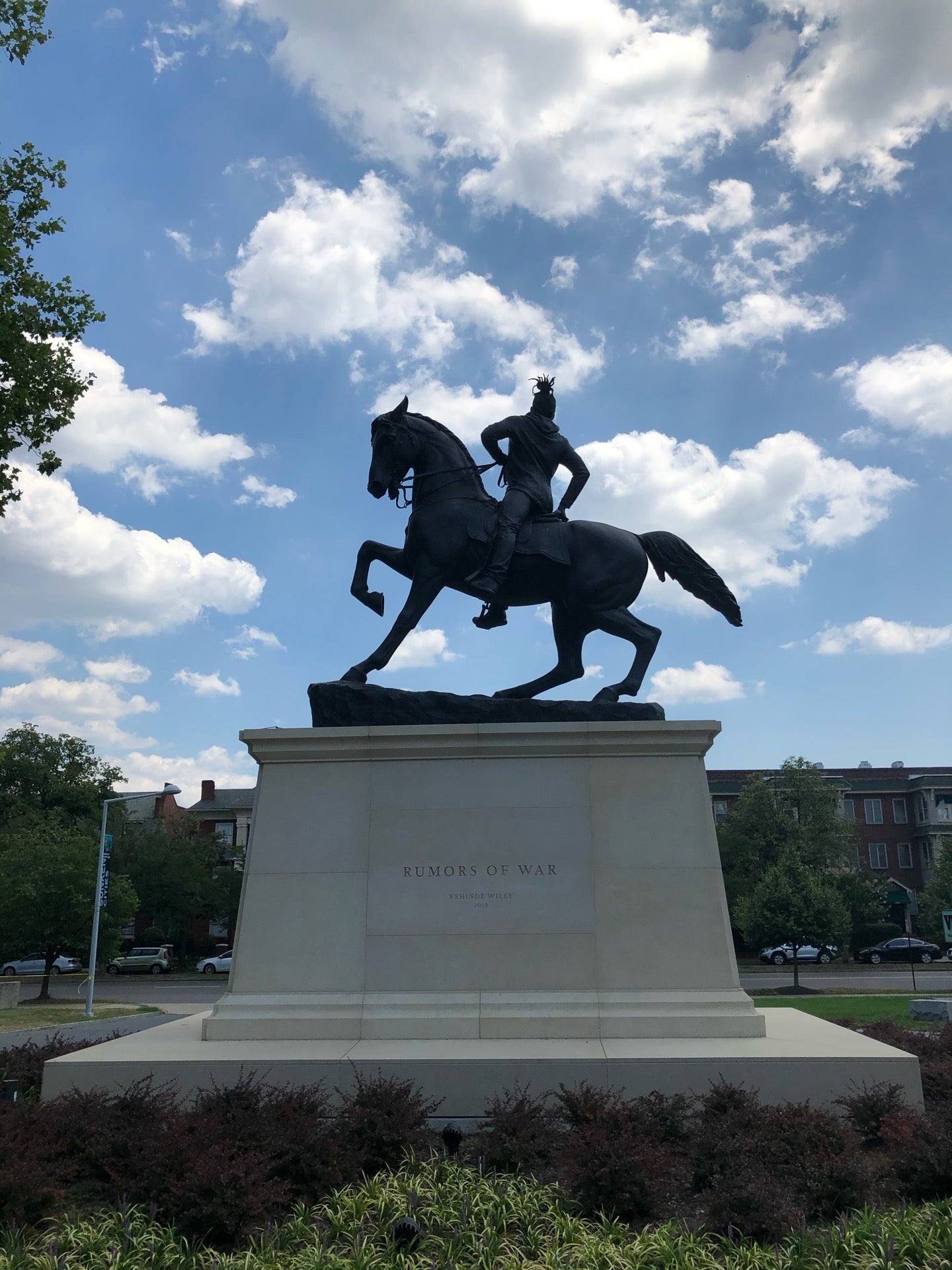 Rumors of War Statue by Kehinde Wiley, Richmond, VA, Landmark - MapQuest