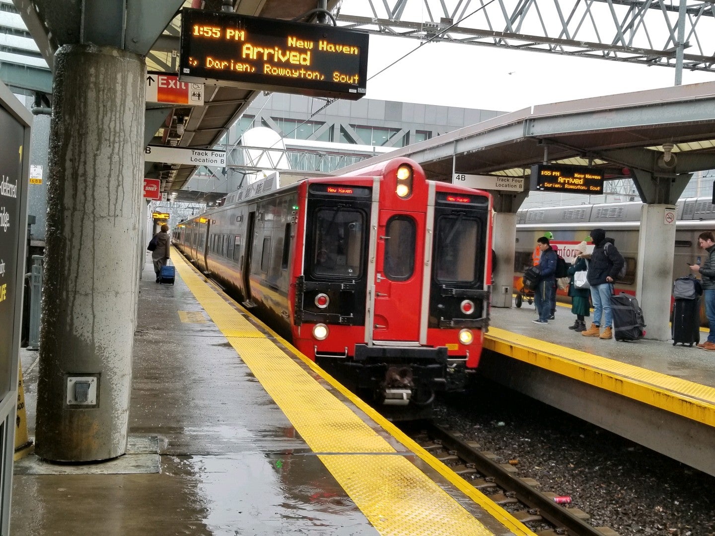 Track 4 Stamford Metro North Station, 377 N State St, Stamford, CT