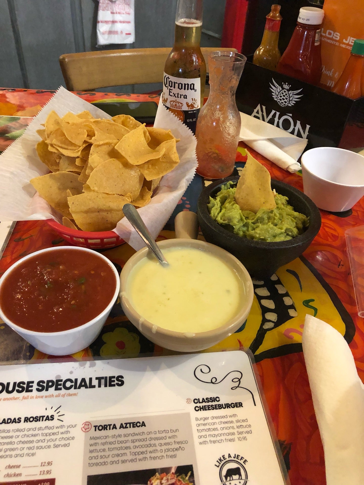 Los Jefes Grill, 3224 Edenborn Ave, Metairie, LA, Mexican restaurant