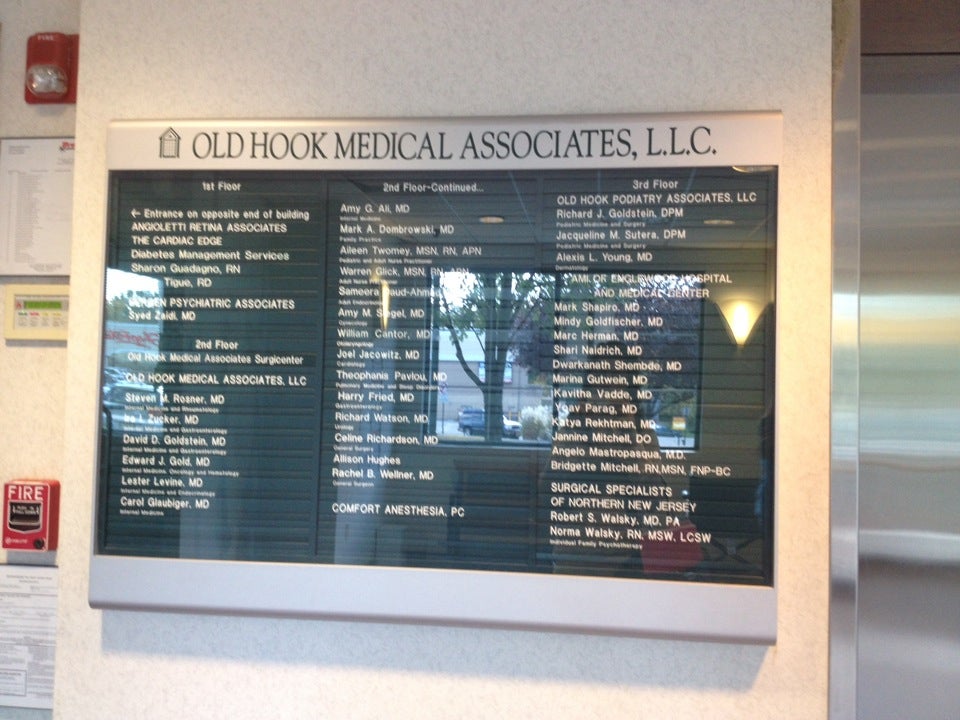 Old Hook Medical Associates, 452 Old Hook Rd, Suite 200, Emerson, NJ