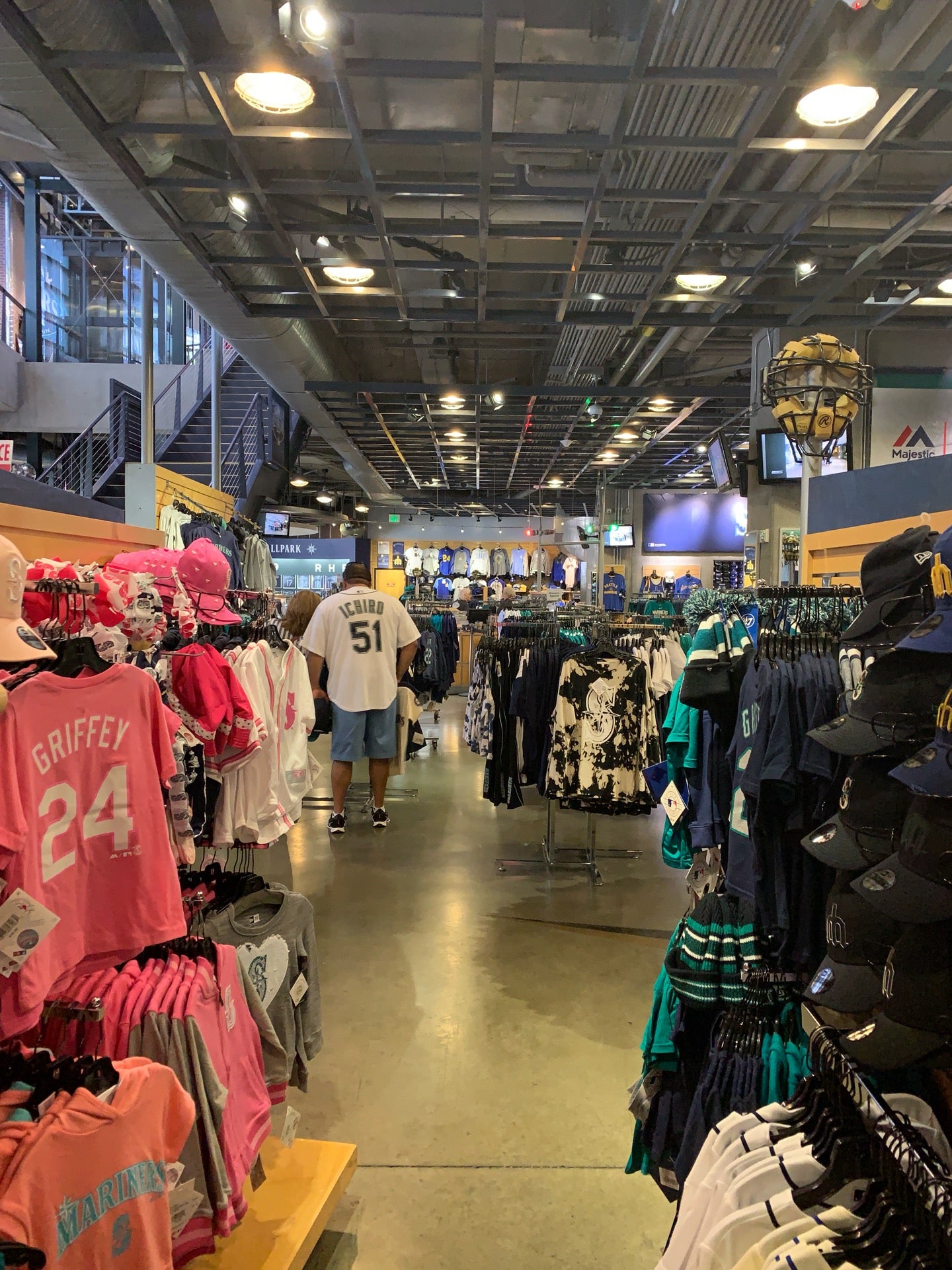 Mariners Team Store, 1250 1st Ave S, Seattle, WA, Clothing Retail