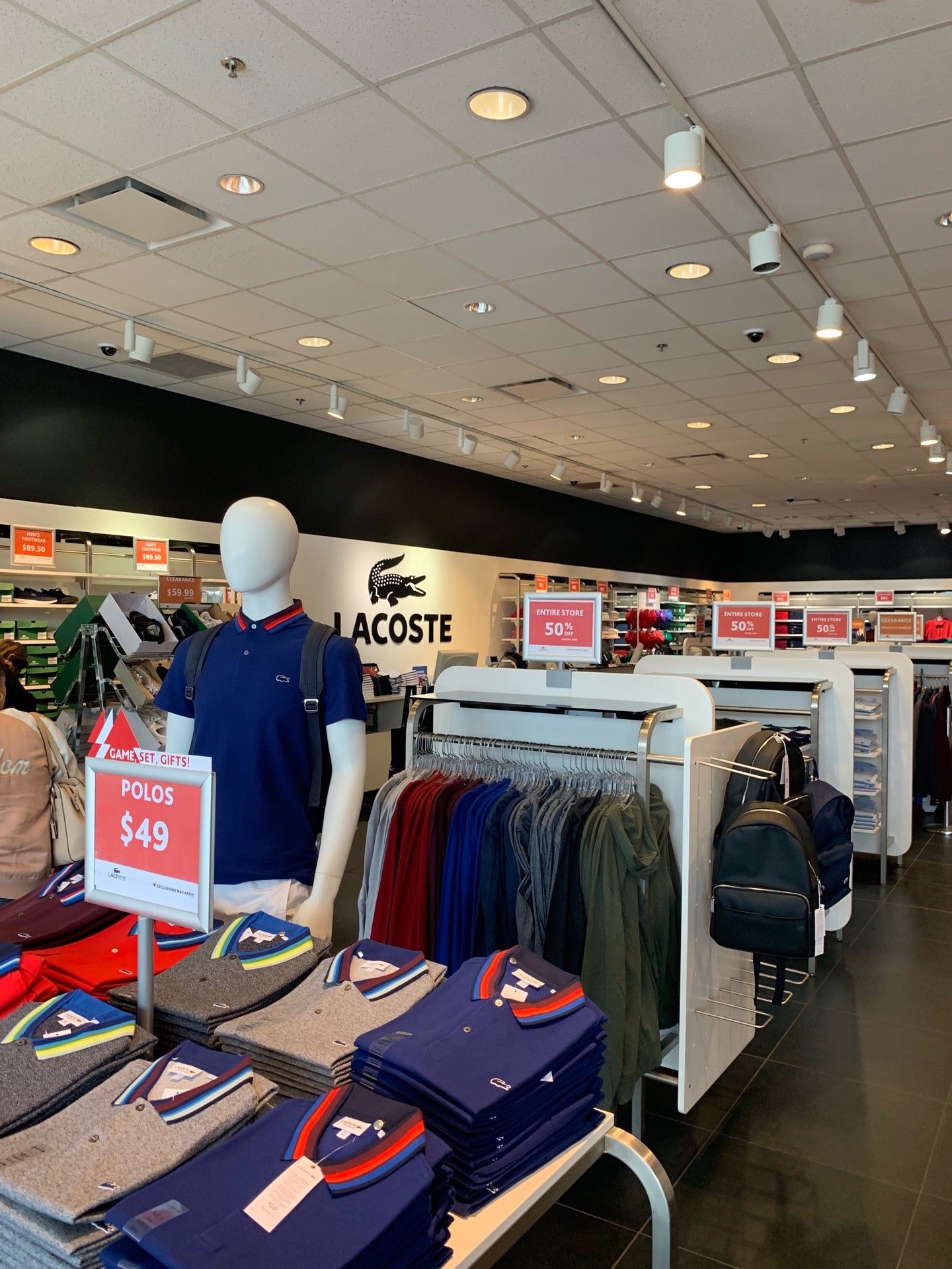 Lacoste Outlet, 8300 Arroyo CA, Clothing - MapQuest