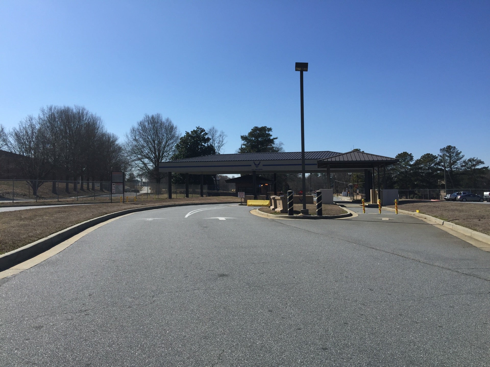 Dobbins ARB Main gate, Marietta, GA, Military Bases - MapQuest