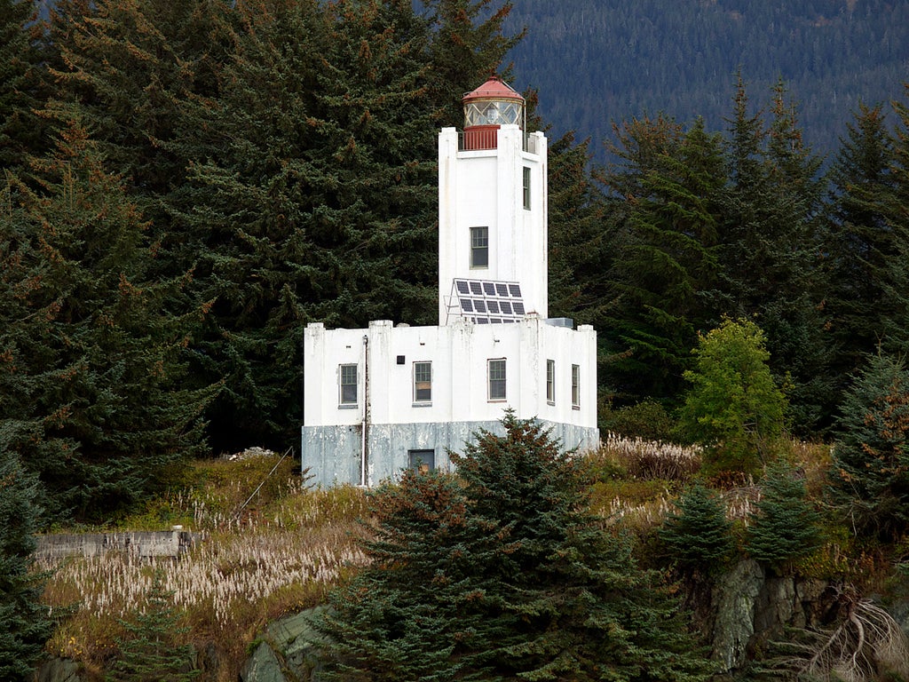 Sentinel island lighthouse juneau ak monuments mapquest