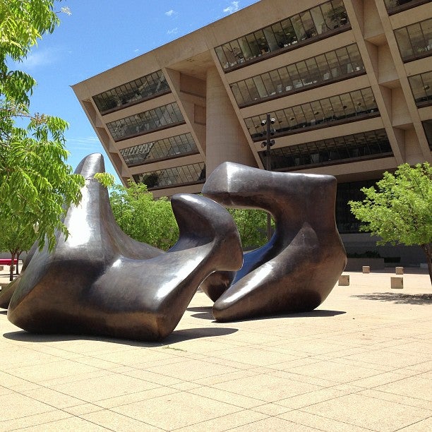 Dallas City Hall, 1500 Marilla St, Dallas, TX, City Government