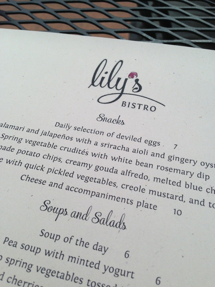 Restaurant, Lily's Dayton