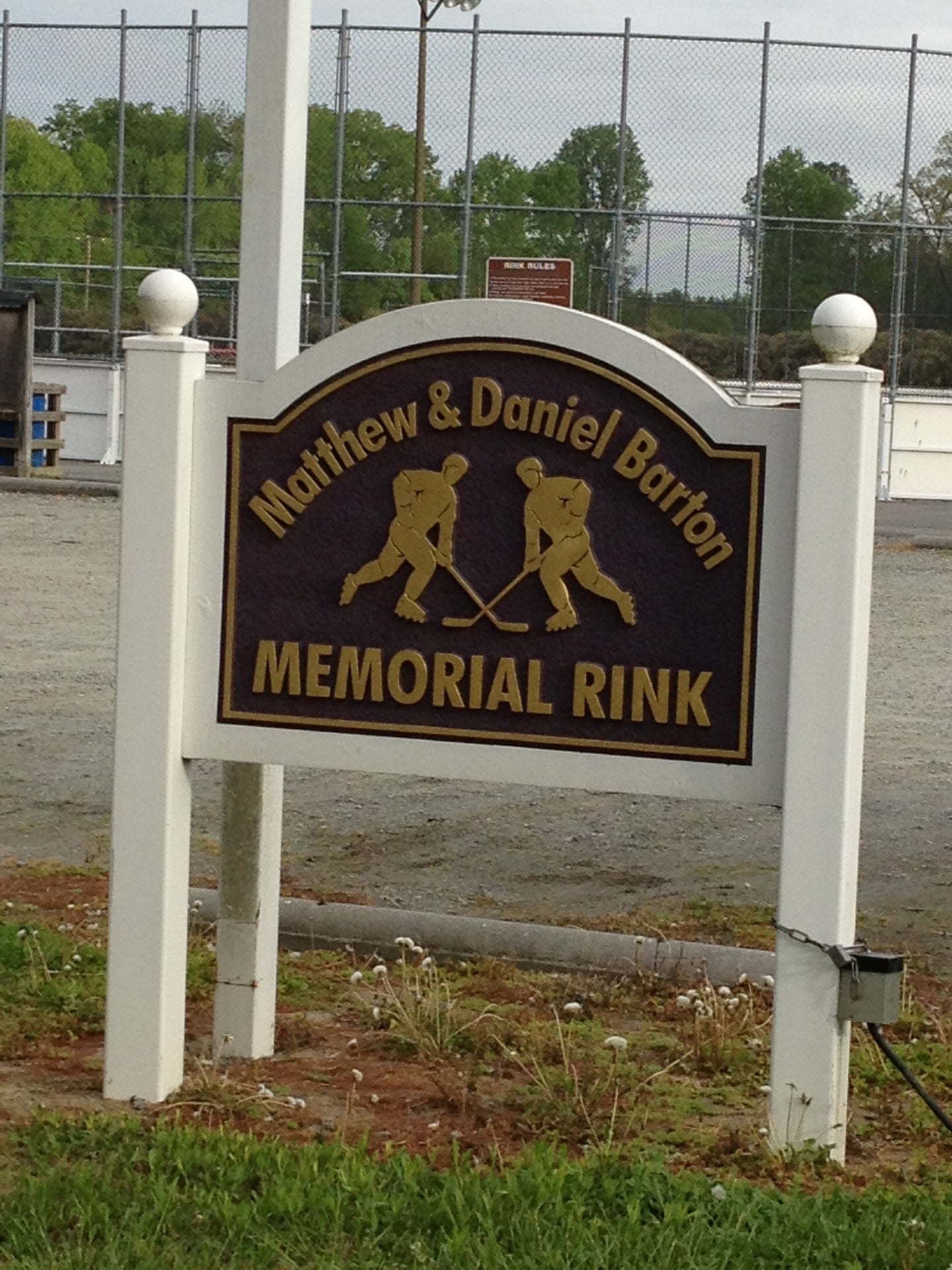 Matthew & Daniel Barton Memorial Roller Hockey Rink, 7232 Courtland